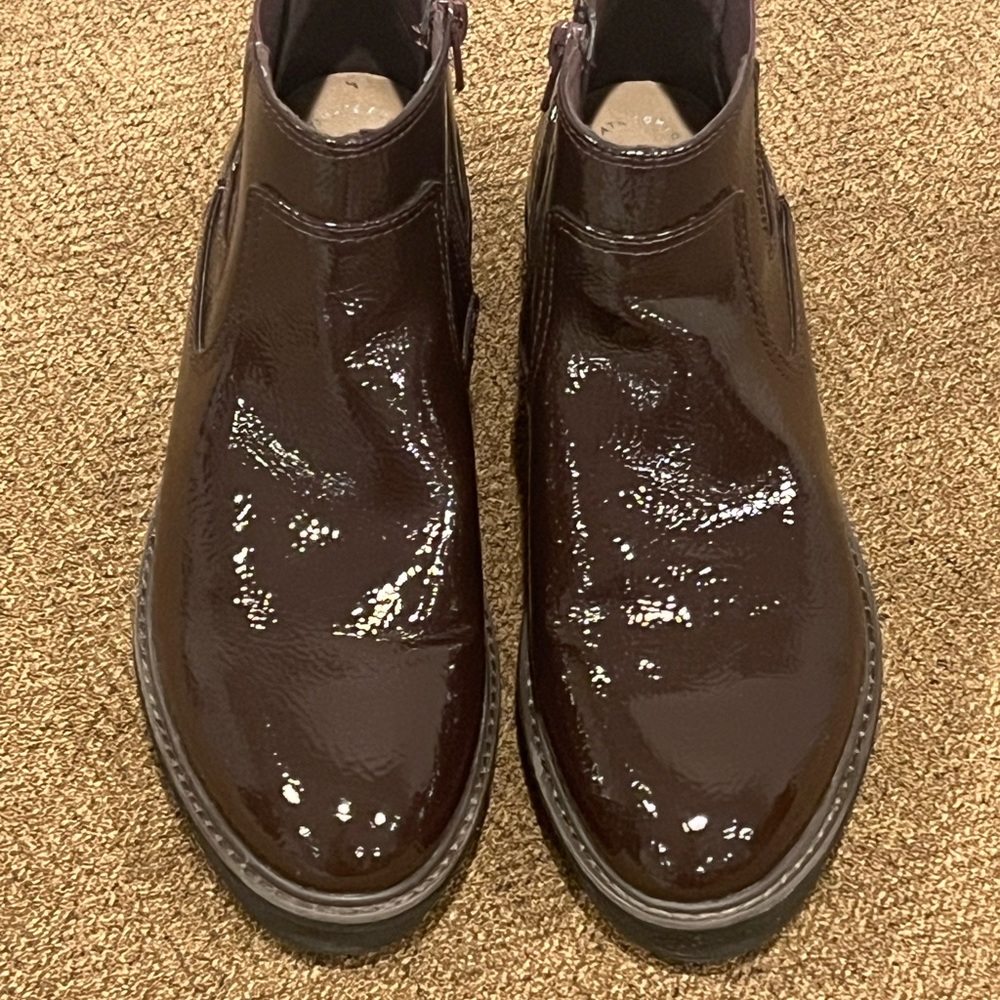 Clark’s Arabell Patent Wedge Boot